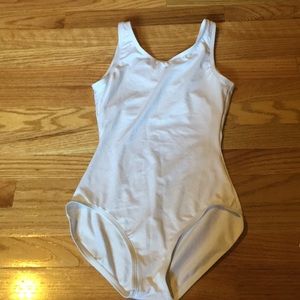 Small white leotard